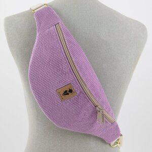 N.O.A.S. Handmade Lilac Hip Crossbody Bag Fanny Pack Medium